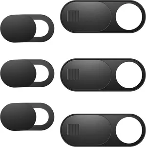 Laptop Camera Cover Slide, Phone Camera Cover Slide, 6 Pack Ultra Thin Webcam Cover Slide for Laptop, Desktop, PC, Tablet, Smartphone