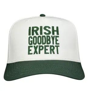 Irish Goodbye Expert Hat Embroidered