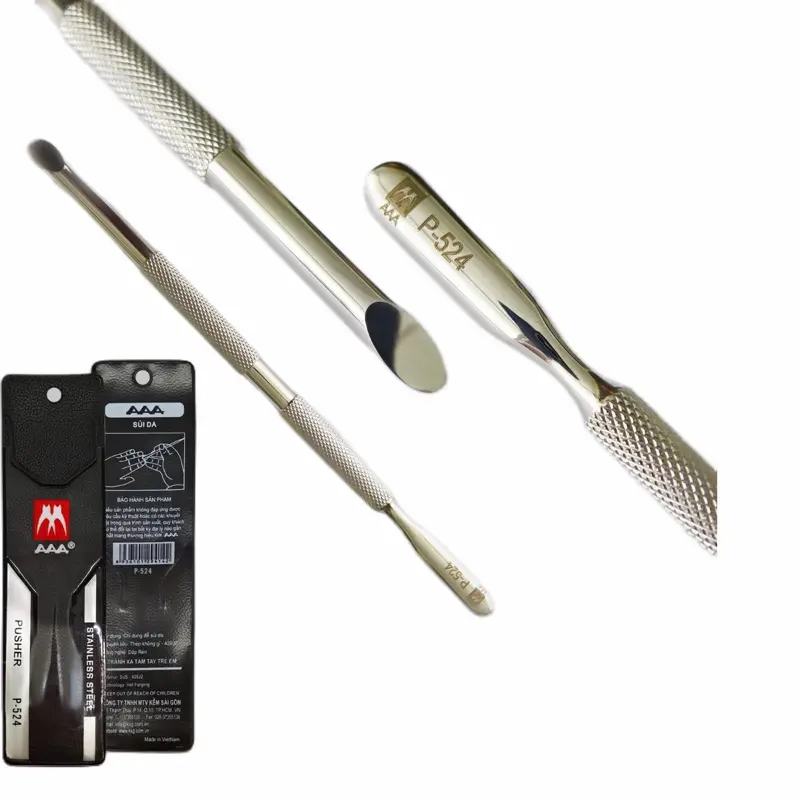 AAA PRO Precision Russian Manicure Cuticle Pusher & Scraper