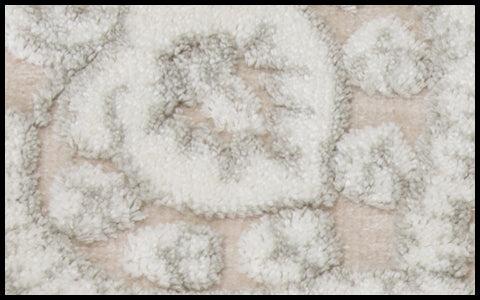 UJR0240 Luxury Power-Loomed Semi-Synthetic and Synthetic Blend Medium-Pile Rug