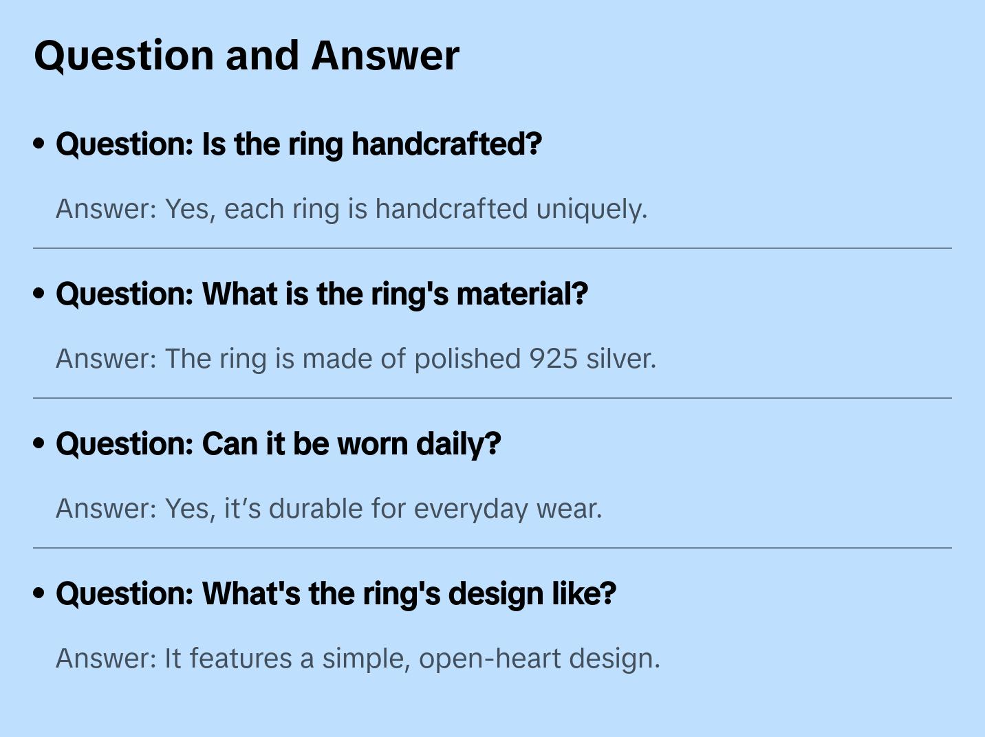 Heartfelt Embrace - 7.5 Grams Of 925 Silver Heart Ring