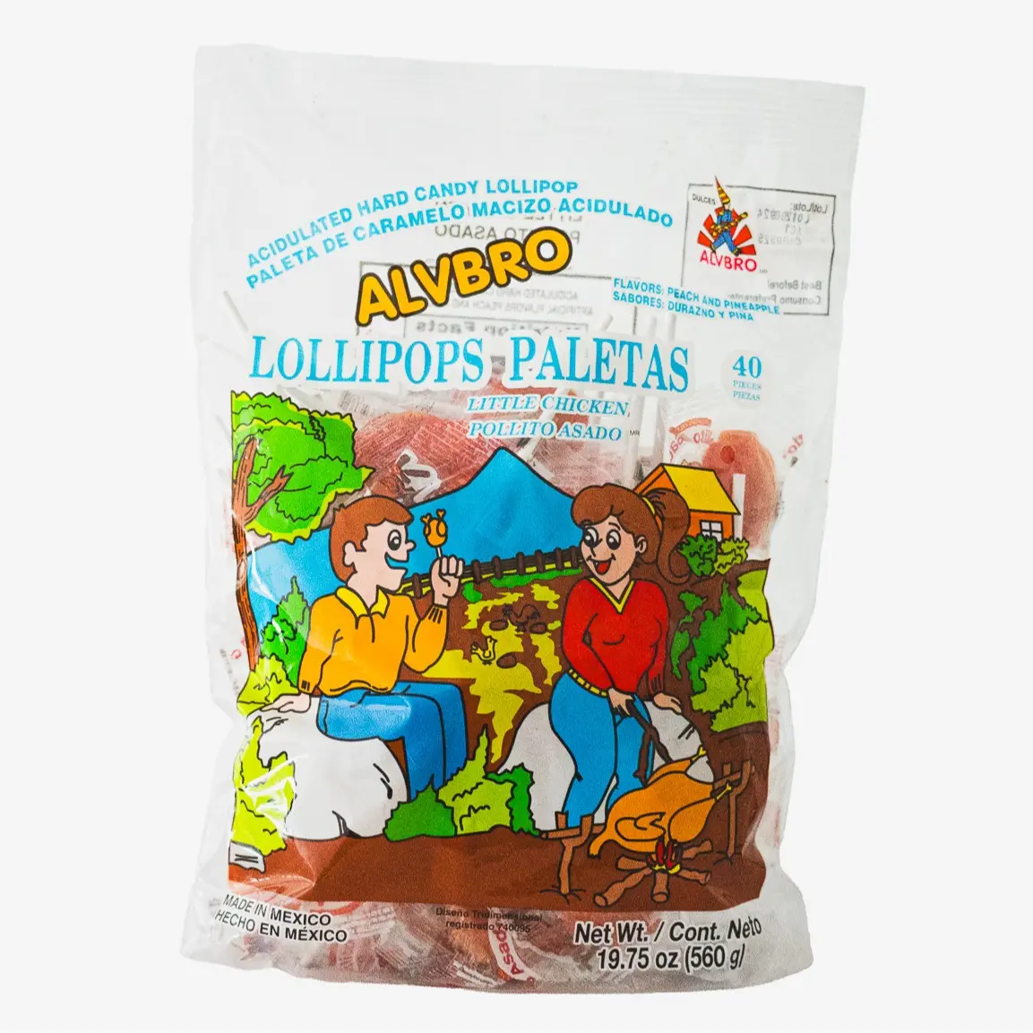 Alvbro Paleta Pollito Asado