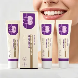 Kreain Nature Pasta dental para el cuidado bucal:  stain removal gentle care, protege su salud bucal con suavidad, una opción segura para solucionar la hipersensibilidad dental y los problemas de encías.