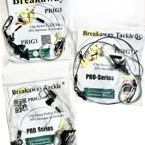 Breakaway Tackle Clip Down Pulley Rigs, PRIG 1, PRIG1P Pro-Series, and PRIG 200P Pro-Series