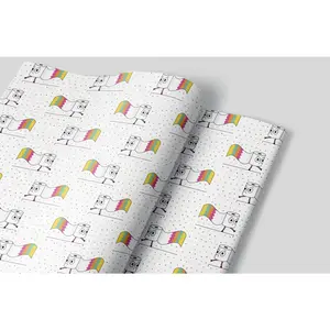 Premium Wrapping Paper Sheets (Set of 3) - Rainbow Hero Design