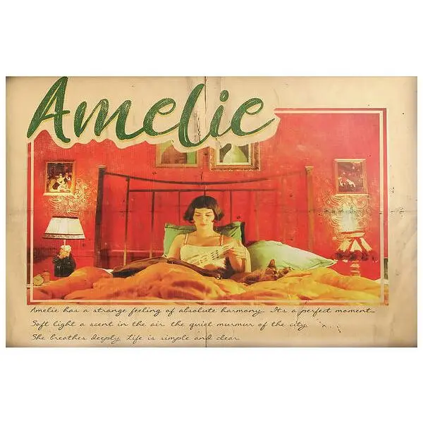 AMELIE Movie Poster | Le fabuleux destin d'Amélie Poulain Poster