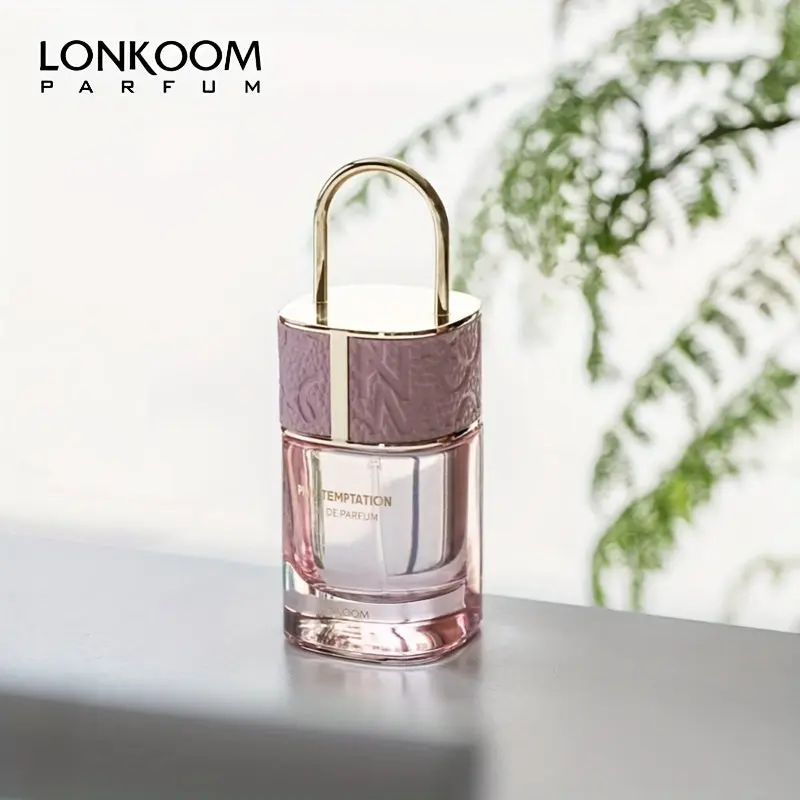 "Pink Temptation Eau De Parfum | 50ml Long-Lasting Oriental Floral Perfume"