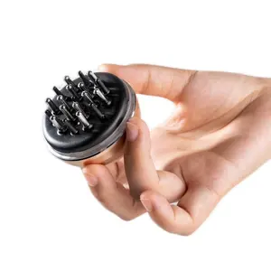 Oil Applicator Hair Comb with Handle for Comfortable Haircare Heatless