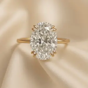The 14KT Grand Oval Ring