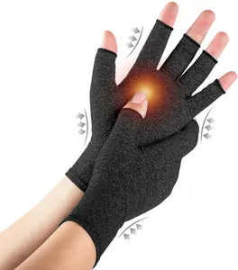 Arthritis Gloves for Women for Pain, Fingerless Compression Wrap for Hand Pain and Osteoarthritis