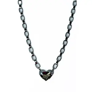 Summer Love Necklace - Gunmetal