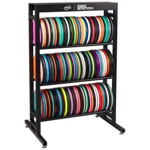 MVP Disc Sports - Disc Golf Storage Rack System - Disc Station - 3 Racks
