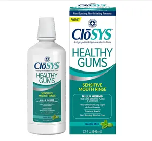 CloSYS Healthy Gums Oral Rinse Mouthwash - 32 Fl Oz Mint Gentle