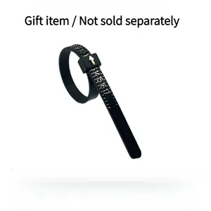 Ring measuring ruler/ring band/PU ring ruler - included as a accessory, not sold separately.
