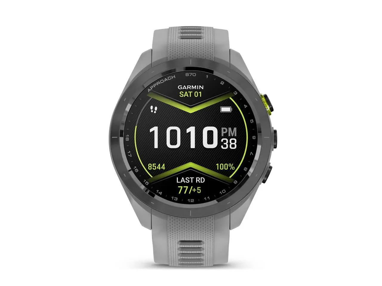 Garmin Approach S70, 42mm, Premium GPS Golf Watch, Powder Gray Garmin Approach S70, 42mm, Premium GPS Golf Watch, Powder Gray