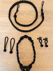 Custom compound bow wrist and shoulder sling kit