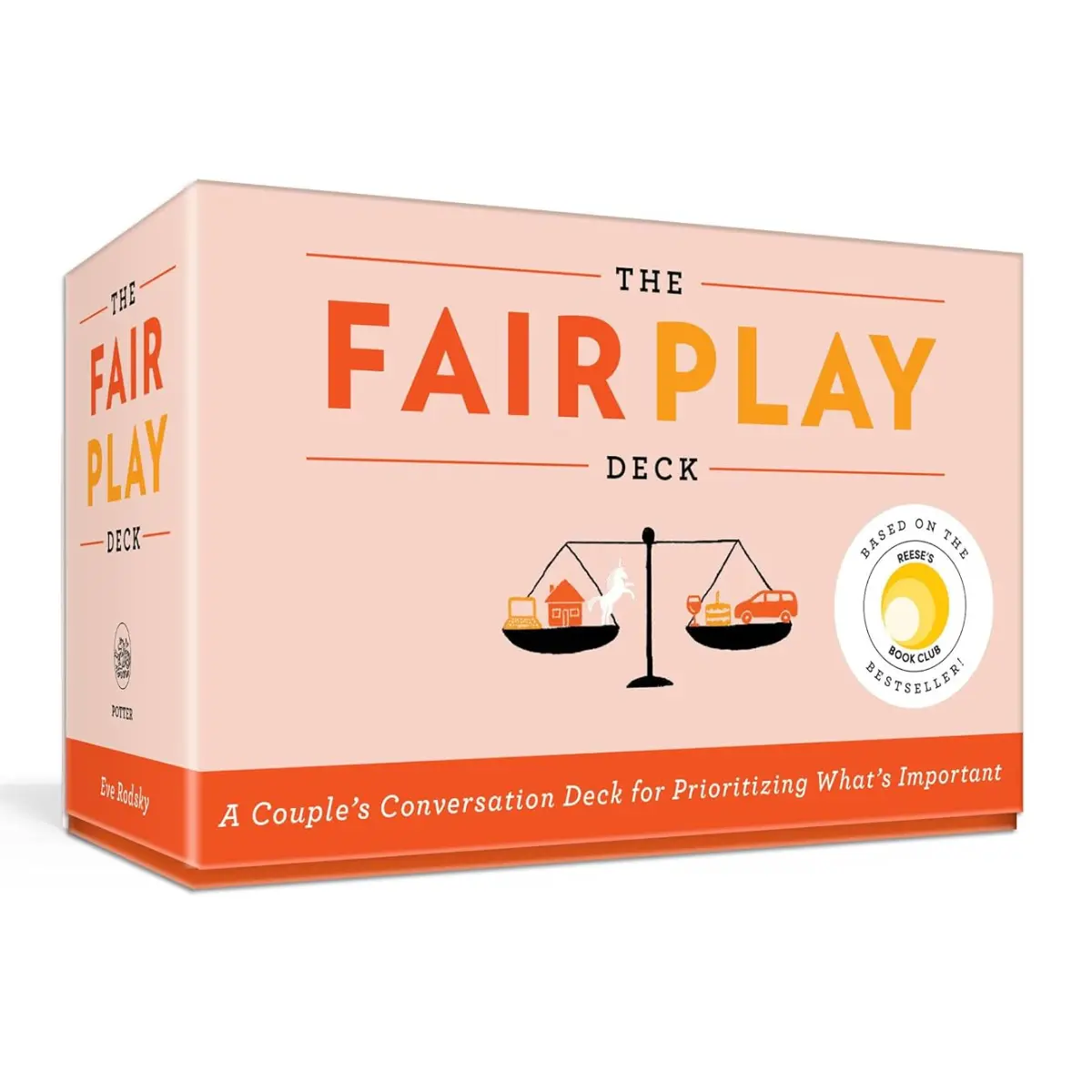 The Fair Play Deck – Couple’s Conversation Cards for Communication, Relationship Balance, Shared Responsibilities & Meaningful Discussions - Cards
