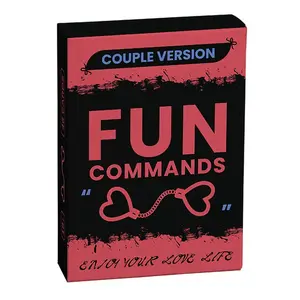 “FUN COMMANDS”46 couple scratch-off cards for drinking games, lively atmosphere cards, unlocking warm communication moments, enhancing relationships, suitable for dates, parties, dinners, Valentine's Day, game nights, Christmas, and special occasions.