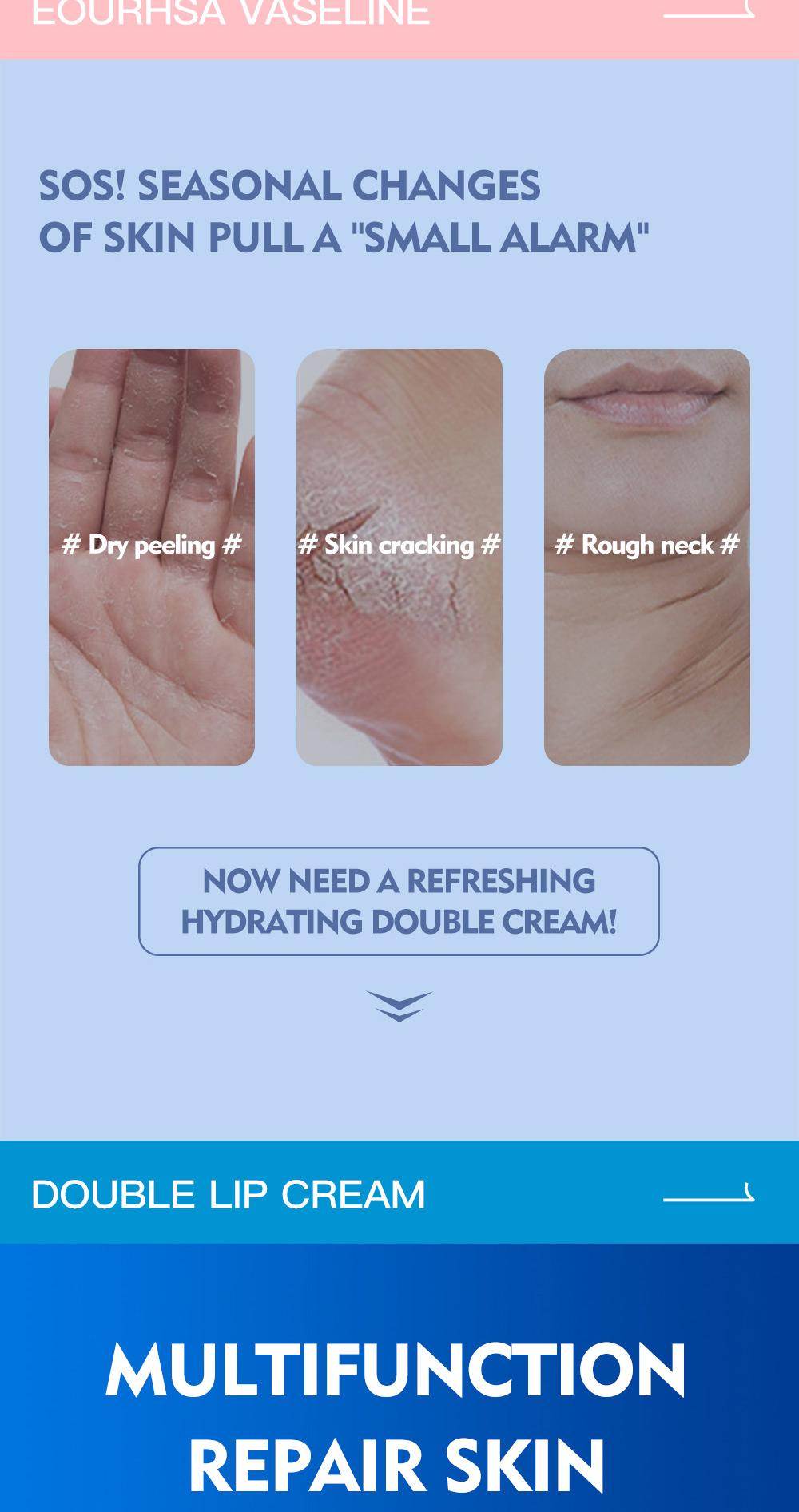 EQURHSA Double Moisture Care Stick Duo | Hydrating & Nourishing (2 Packs) | 24H Deep Moisture for Hands, Elbows & Heels Anytime/TikTok Made Me Buy It