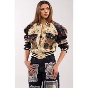 EGO CHECK PATCHWORK BOMBER