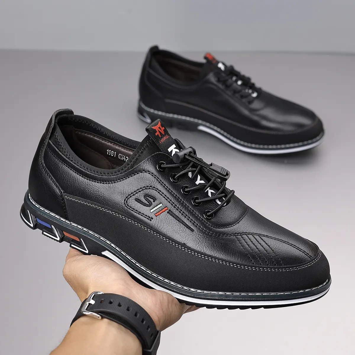 Business casual board shoes for men, easy to wear men's shoes when driving alone