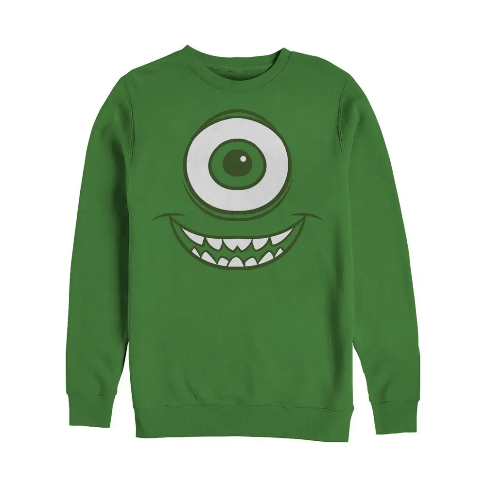 Men's Monsters Inc Mike Wazowski Eye Sweatshirt