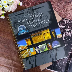 Bible Atlas & Study Guide: Rose Book of Bible Charts, Maps & Timelines – 10th Anniversary Spiral Edition | Visual Bible Reference with Charts, Maps, Timelines & Study Notebook