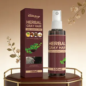 South Moon Herbal Hair Liquid, Reh Shou Wu Herbal Essence Moisturizing Hair Care, Smooth and Glossy Hair Treatment, Nourishing Hair Care