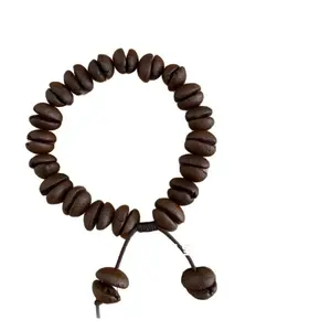Natural and genuine coffee bean bracelet, cute, trendy, elegant and individual bracelet, fashionable couple bracelet, niche design