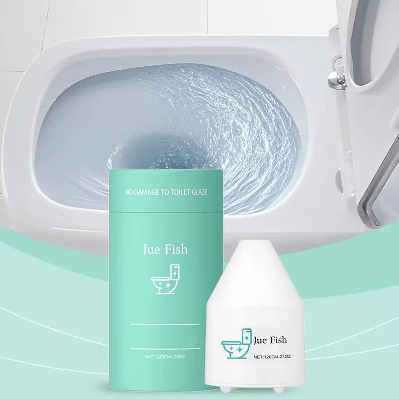 New Toilet Cleaner 2026 Model, Long-Lasting Fresh Scent, Automatic Refreshes Toilets, Durable Cleaning Agent, 120g Solid Formula, Bathroom Cleaner, Cleaning Products