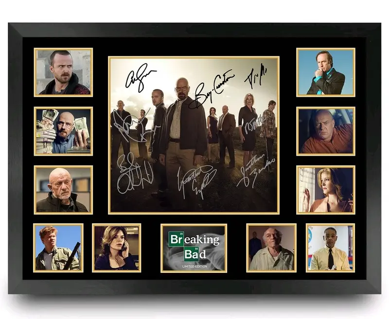 Breaking Bad Signed Limited Edition Memorabilia  - Poster Print Unframed