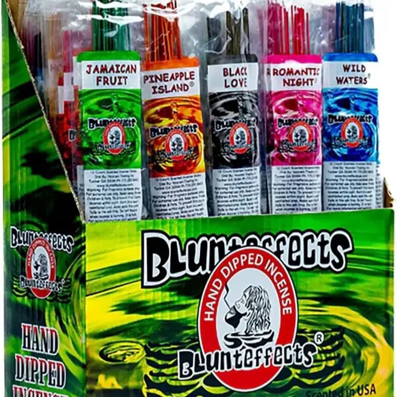 BLUNT EFFECTS INCENSE STICKS - 72 PACKS OF 12 STICKS - ENTIRE BOX Premium Assorted