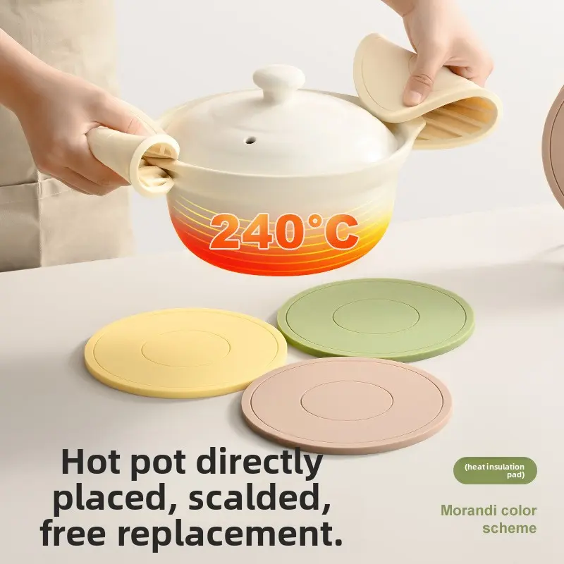 Silicone tea cup mat, bowl mat, table heat insulation mat Silicone tea cup mat, bowl mat, table heat insulation mat