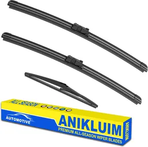 22"+22" Wiper Blades with 12" Rear Wiper Blade Set Replacement for 2007-2014 Chevrolet Tahoe Windshield Wipers Original Factory Quality (Pack of 3)