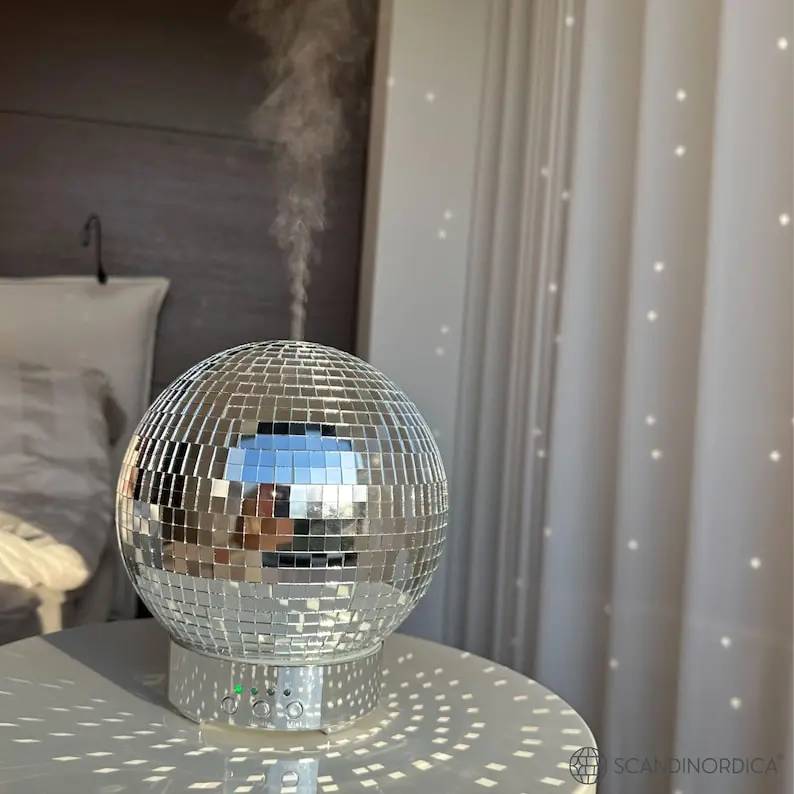Ball Diffuser Speaker: Large Rotating Aromatherapy Diffuser,Decor