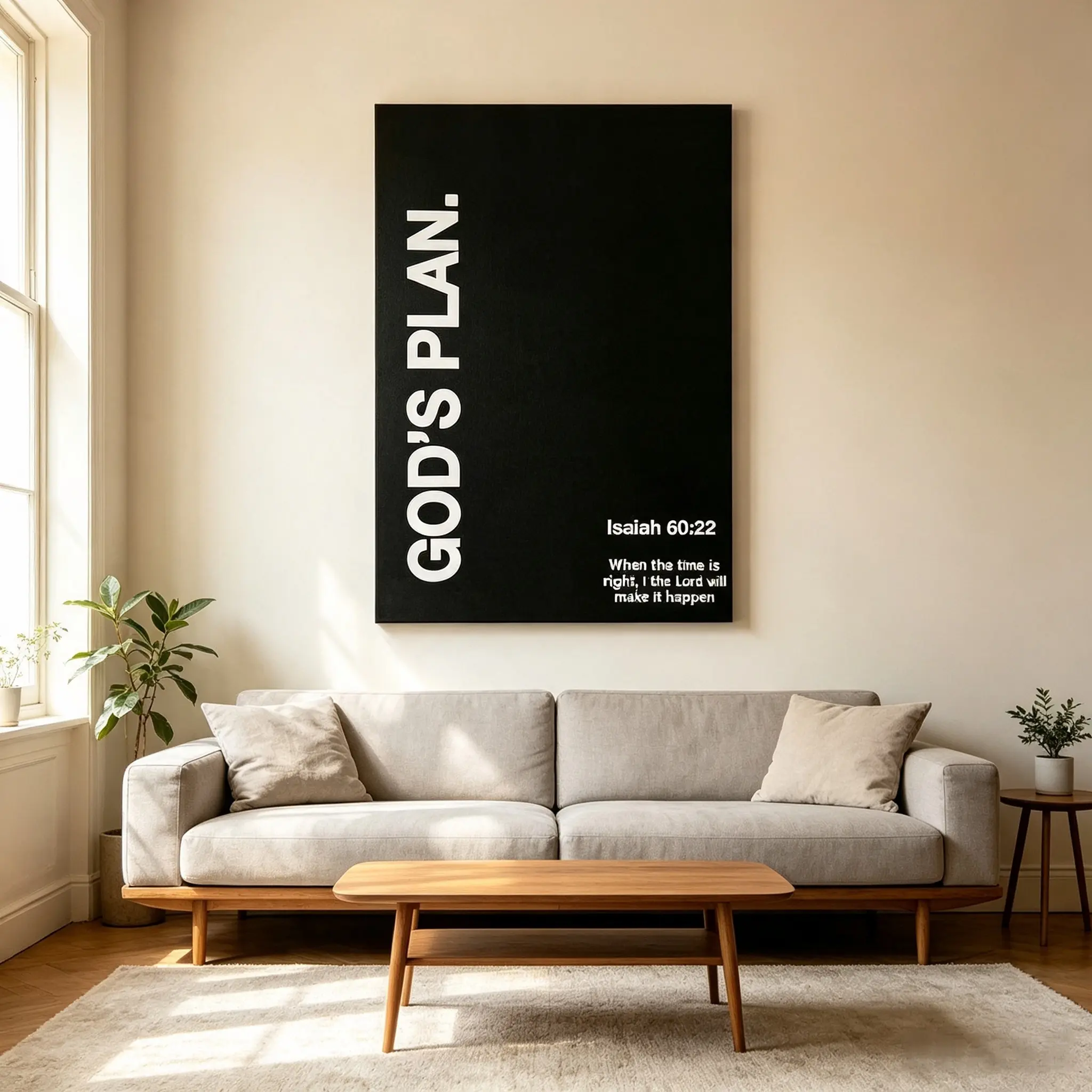 1Pc,Framed Canvas,Modern Art Design,ModernStyle,Jesus, The Plan Of The Lord Of GodPainting Poster Art Prints,Wall Art Decor LivingRoom Bedroom Office,Home Decoration, Perfect Gift