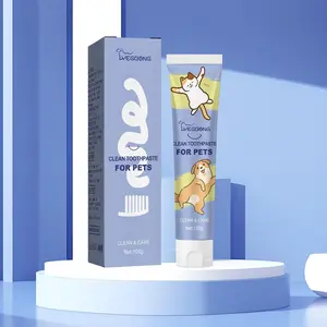 Pet Toothpaste, 1 Box Pets Grooming Oral Care Product, Cleaning Toothpaste for Pets, Pet Dental Care Product for Dogs & Cats