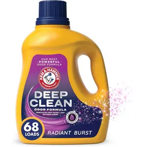 102 fl oz Deep Clean Odor Formula, Liquid Laundry Detergent 68 Loads