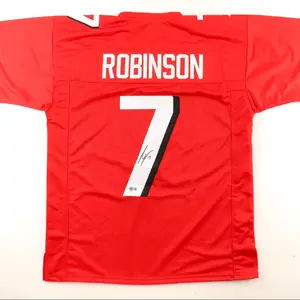 Bijan Robinson Atlanta Falcons Autographed Custom Jersey Beckett Authenticated