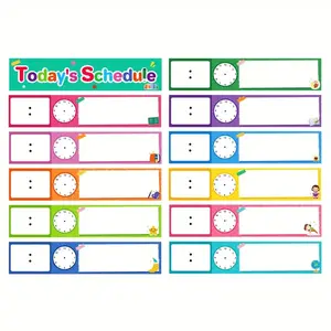 Schedule Planner, Visual Plan Board for Toddlers, Classroom Arrangement Decor, Nursery Room Decoration
