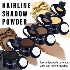 SOFT Hairline Powder - Highlight Brown & Honey Blonde | Thinning Hair & Gray Coverage | Lightweight Natural Look-Buy 1 get 1 free scrub bar