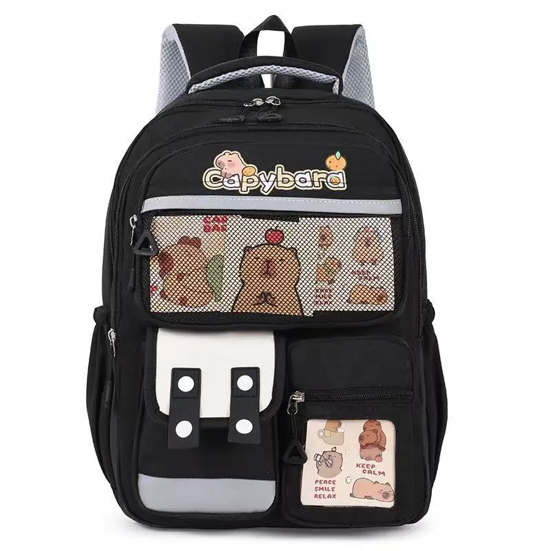 Capybara Kids' Backpack -Black