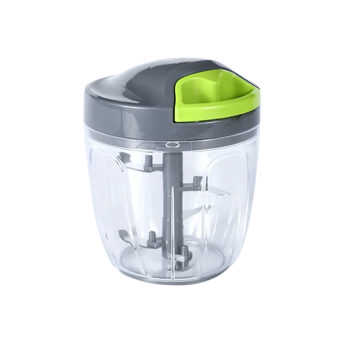 Zhang Xiao Quan 900ml Large Manual Food Chopper, Mini Garlic Mincer & Vegetable Slicer, Kitchen Food Processor for Herbs, Nuts, Onions