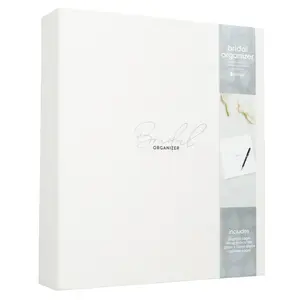 Wedding Planner Organizer Bachelorette White