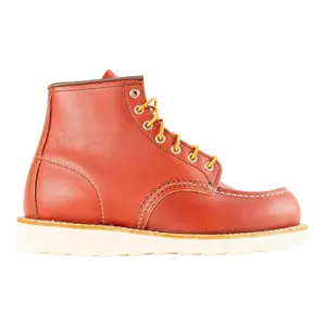 Red Wing Heritage 8875 6-Inch Classic Moc Toe Men Boots Oro Russet Leath
