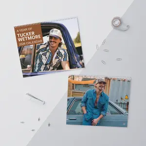 Tuckerrr Wetmoreee 2026 Wall Calendar, Gift For Fan