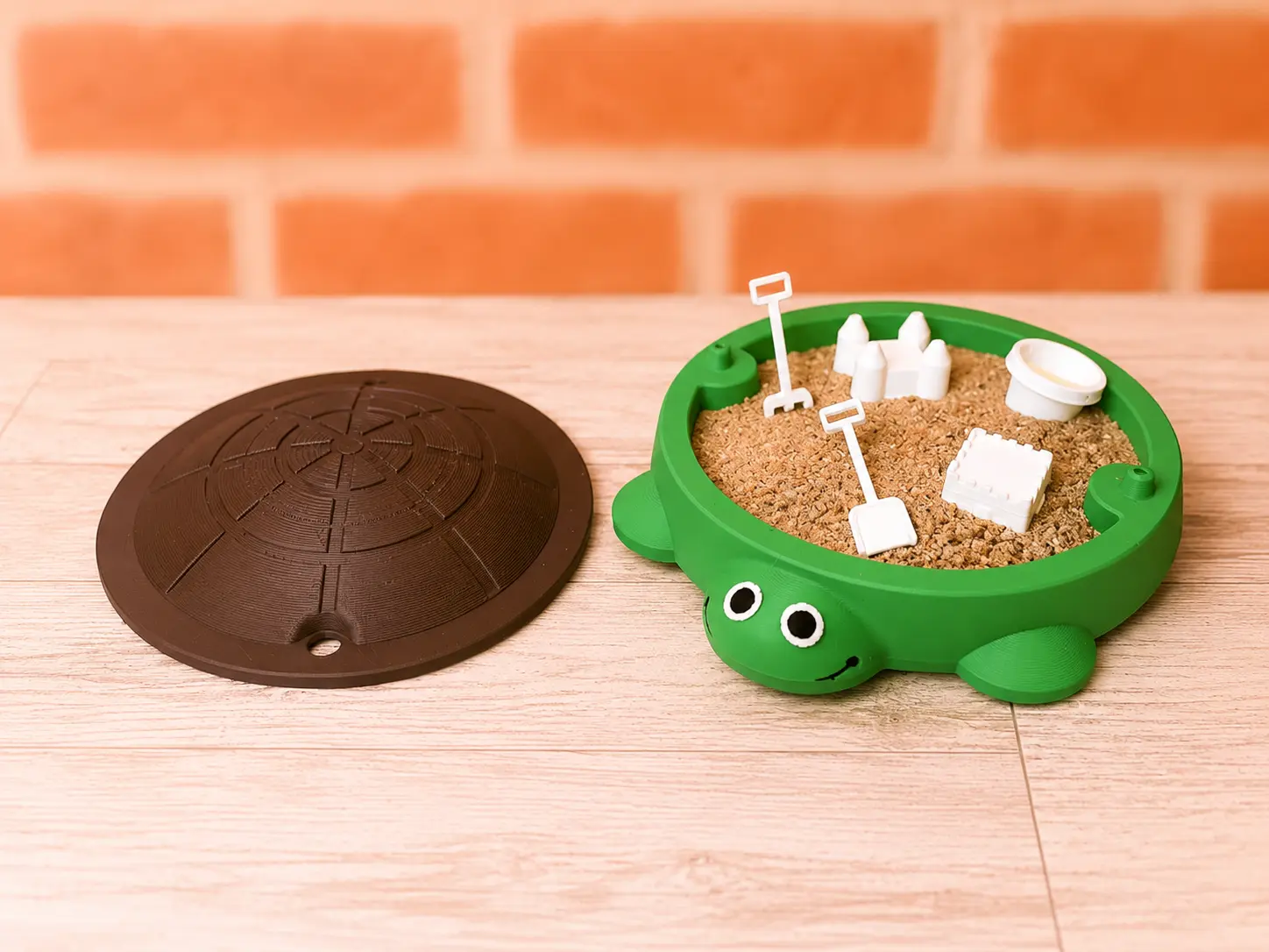 Mini Turtle Sandbox Desk Zen Garden