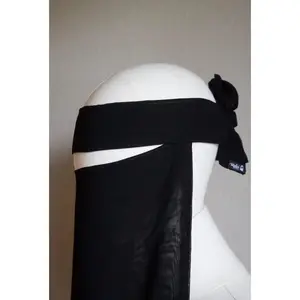 Soft 15 inch easy breathe flap niqab