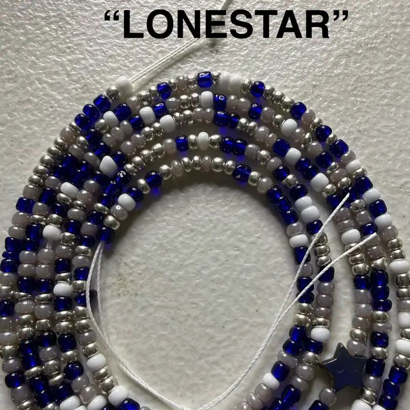 “It’s football season” waistbeads