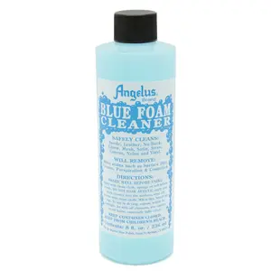 Angelus Blue Foam Cleaner, Leather Shoe Cleaner, Shoe Footwear, Foaming Cleaner for Sneakers, Sneaker Cleaning